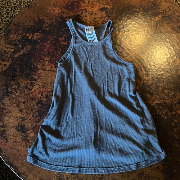 Free People Grey Tank - Picture 1 of 3